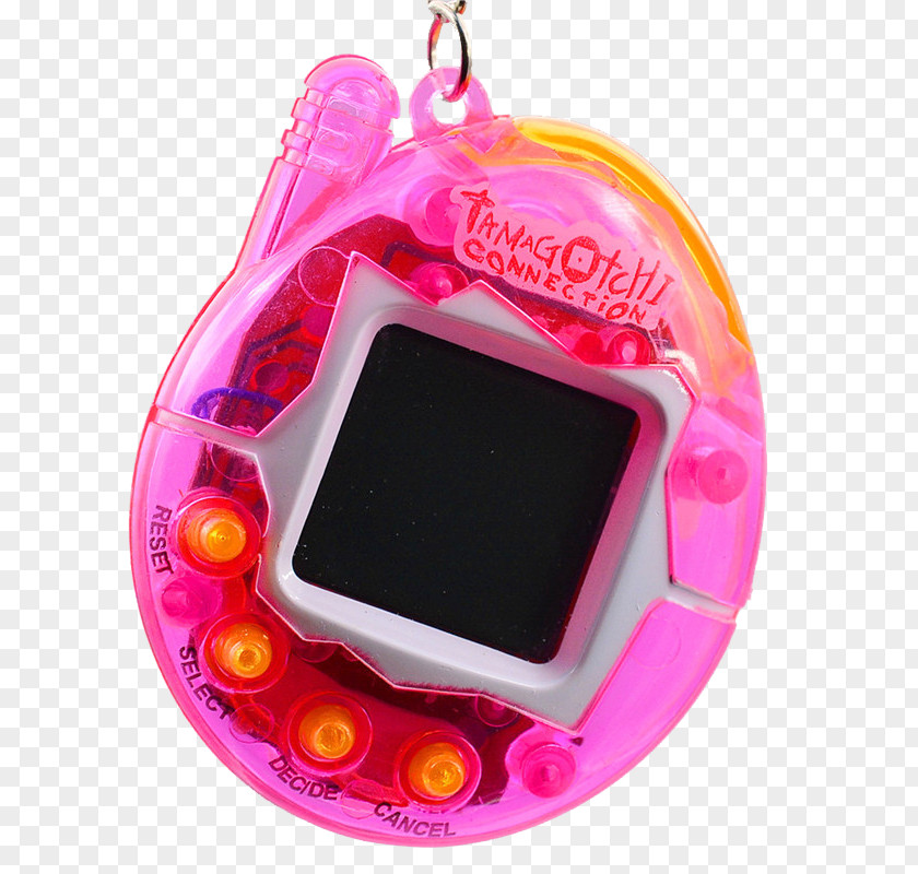 Toy Tamagotchi Digital Pet 1990s PNG