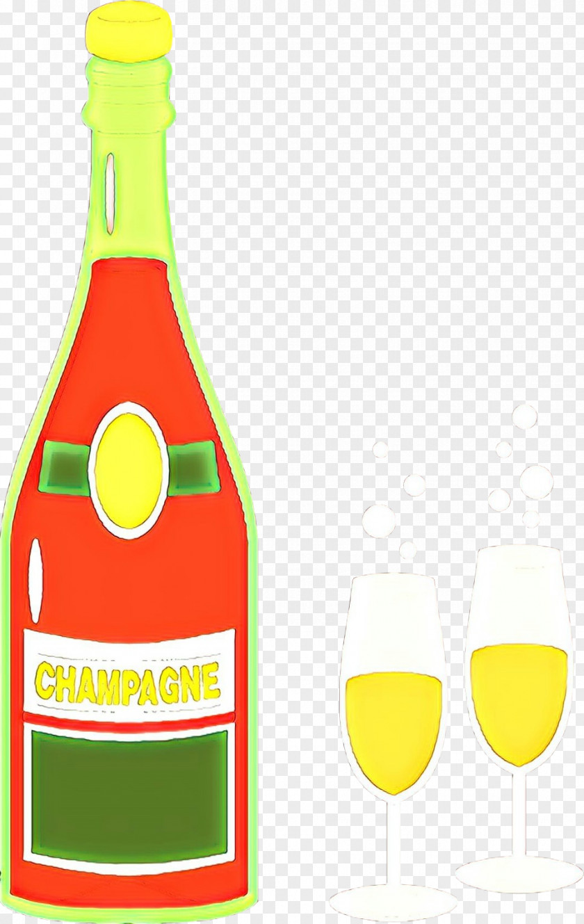 Bottle Liqueur Drink Wine Glass PNG