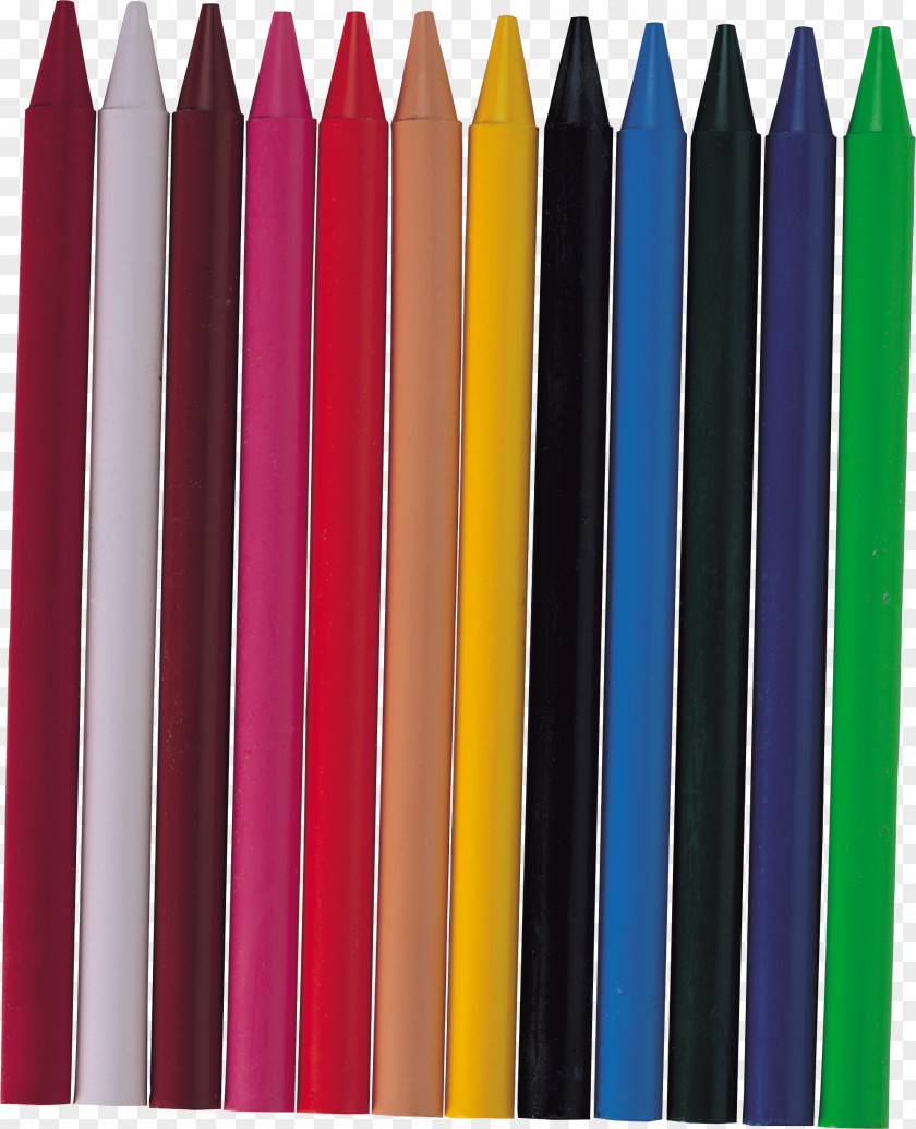 Color Pencil Colored Crayon PNG
