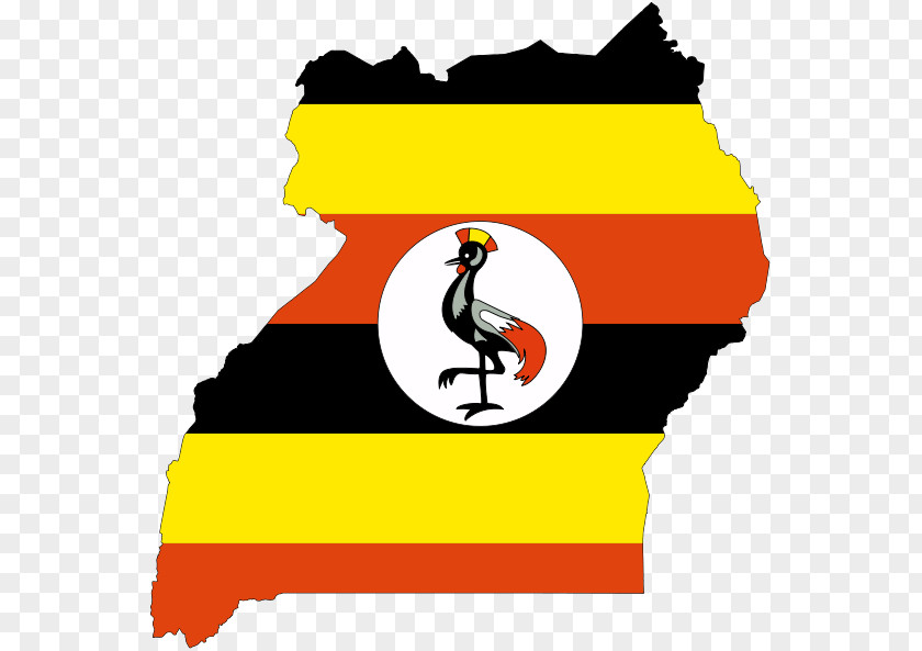 Flag Of Uganda File Negara Map National PNG