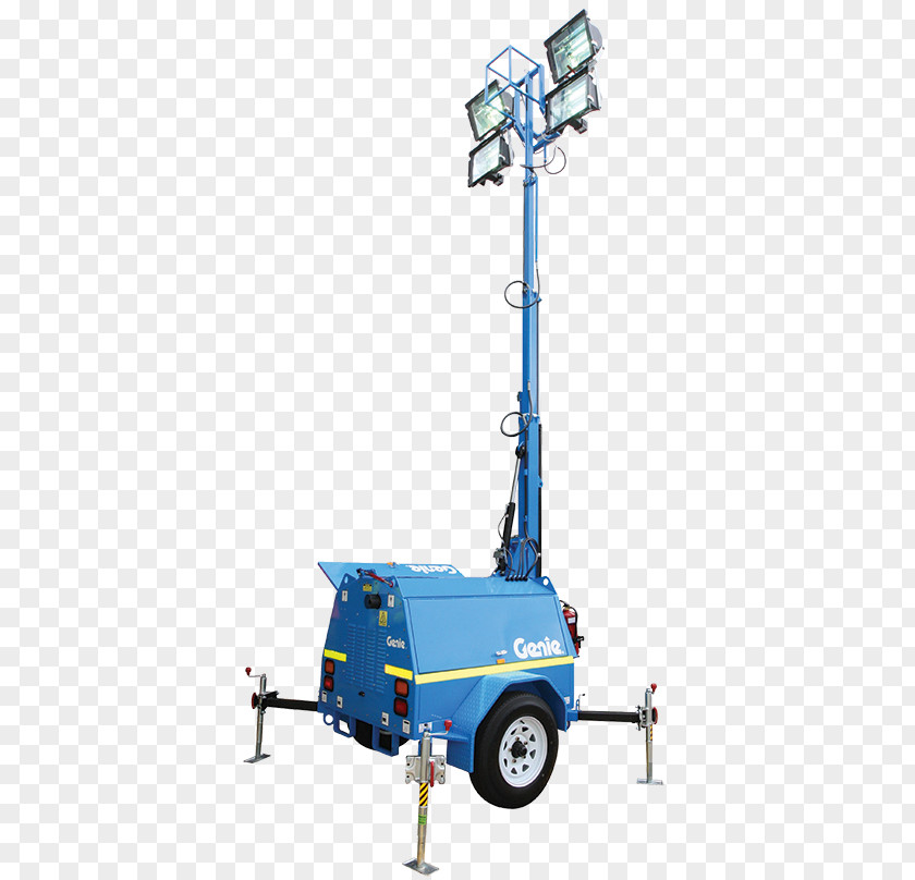 Light Tower Genie Machine A-weighting PNG