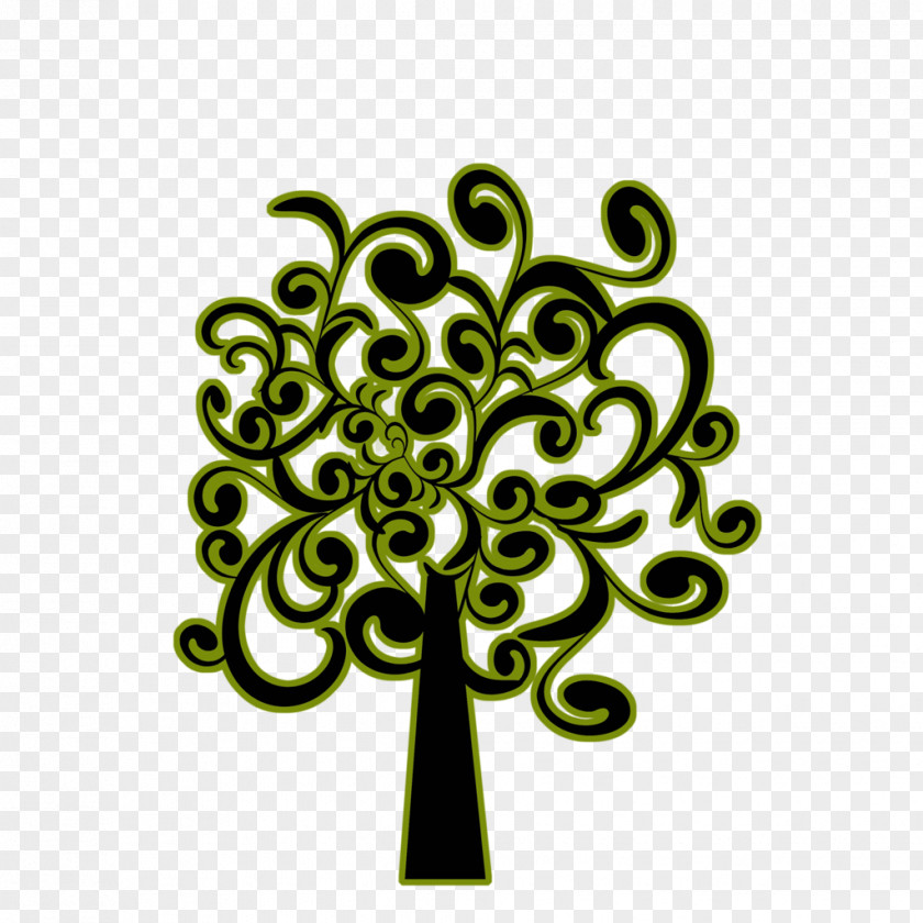 Arbre Tree Font PNG