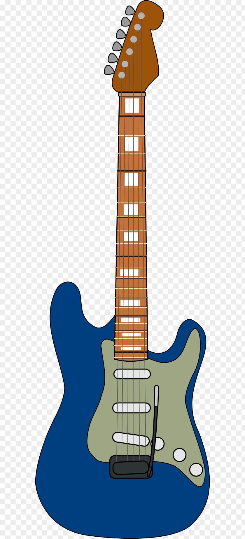 Guitar Fender Stratocaster Electric Bass Clip Art PNG