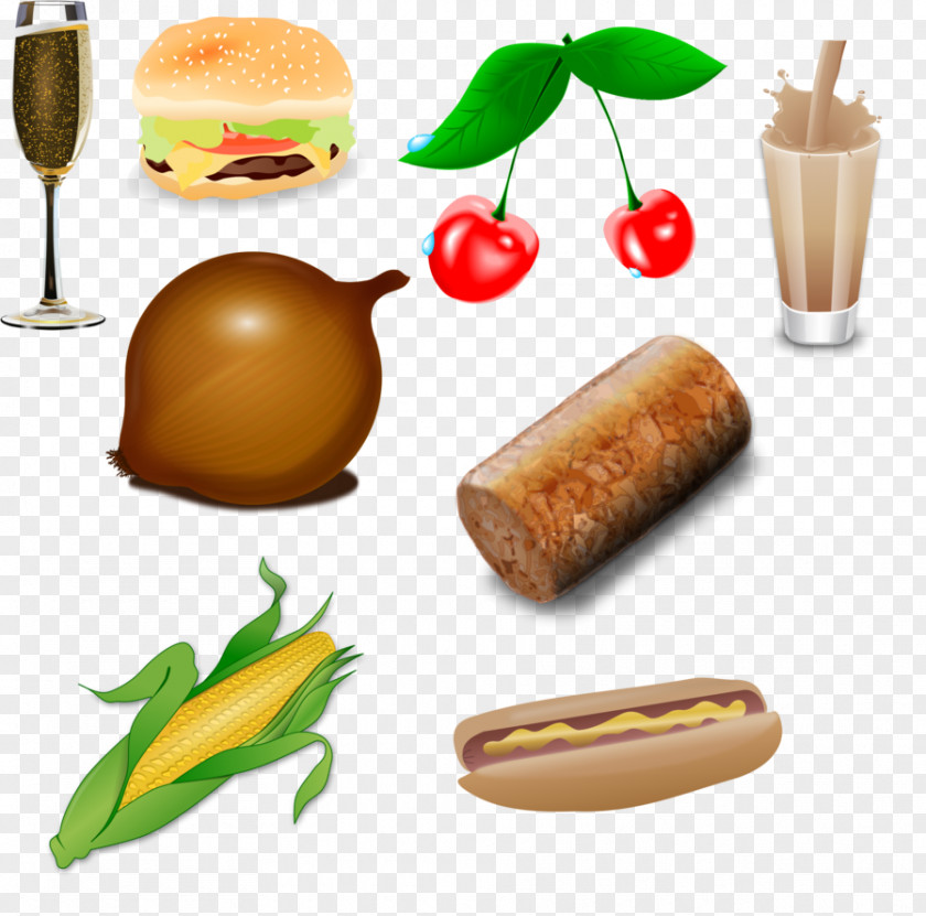 Meal Vector Junk Food Word Fast Drawing PNG