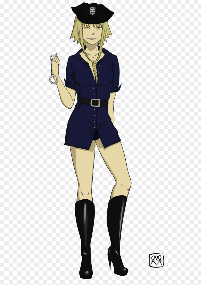 Medusa Drawing Police Officer Character PNG