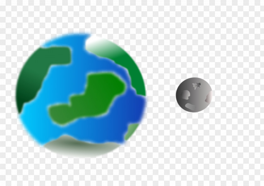 Moon Earth Planet Lunar Phase Clip Art PNG