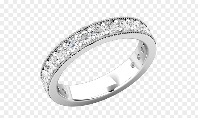 Platinum Ring Earring Wedding Eternity Diamond PNG