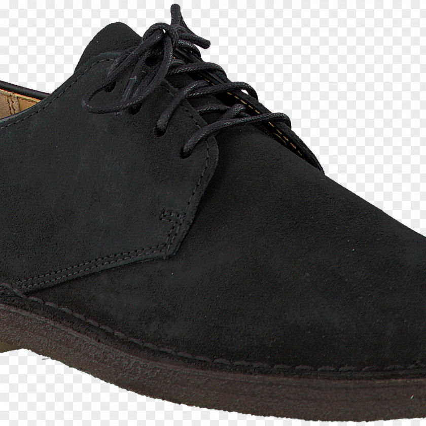 Suede Shoe C. & J. Clark Schnürschuh Black PNG