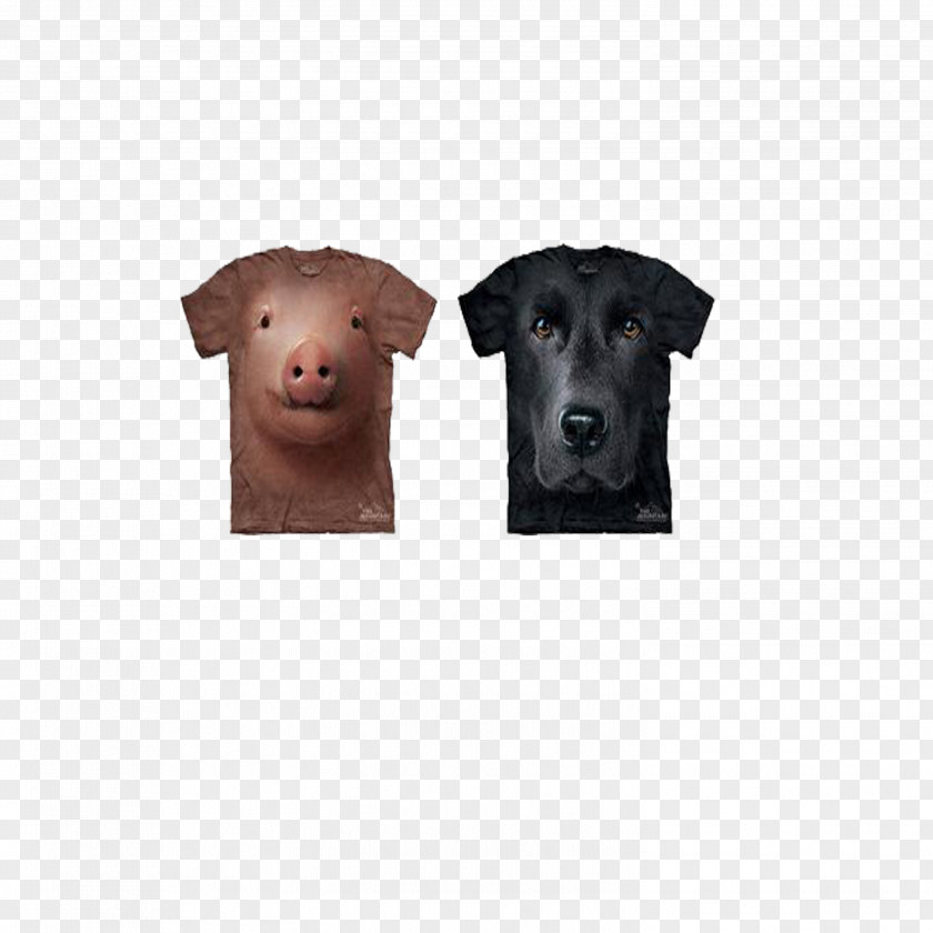 Animal Shirt Labrador Retriever T-shirt Necktie PNG