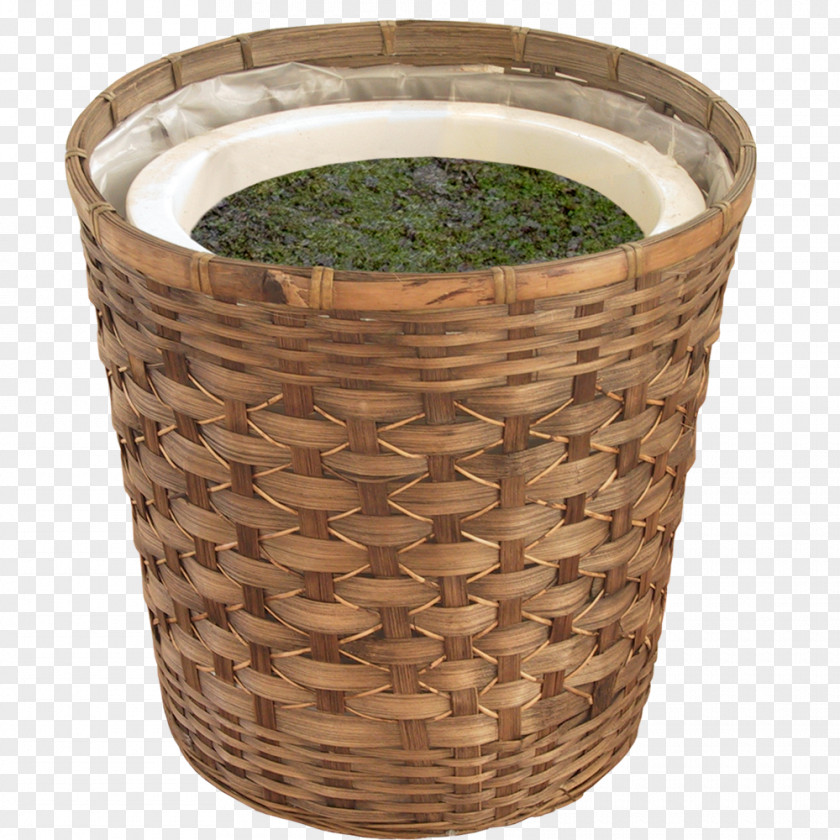 Baskets And Potted Plants Outside The Wind Flowerpot Bonsai Bamboo PNG