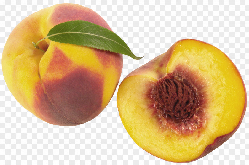 Cutted Peaches Image Nectarine Fruit Food Vegetable Apricot PNG