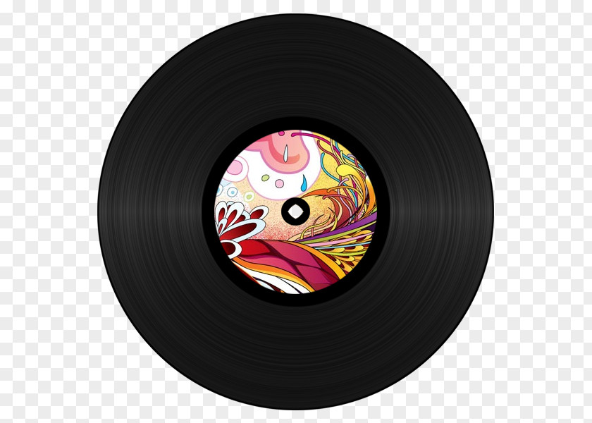 DE Alloy Wheel Phonograph Record LP PNG