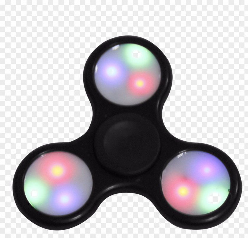 Fidget Spinner Light-emitting Diode Toy Cube PNG
