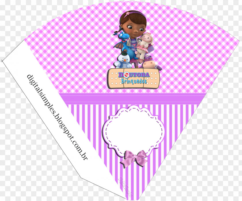 Toy Paper Party Birthday Label PNG