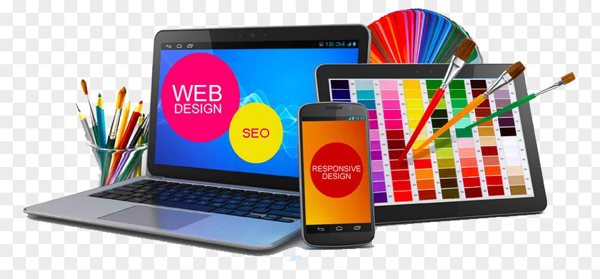 Web Banner Design Development Responsive PNG