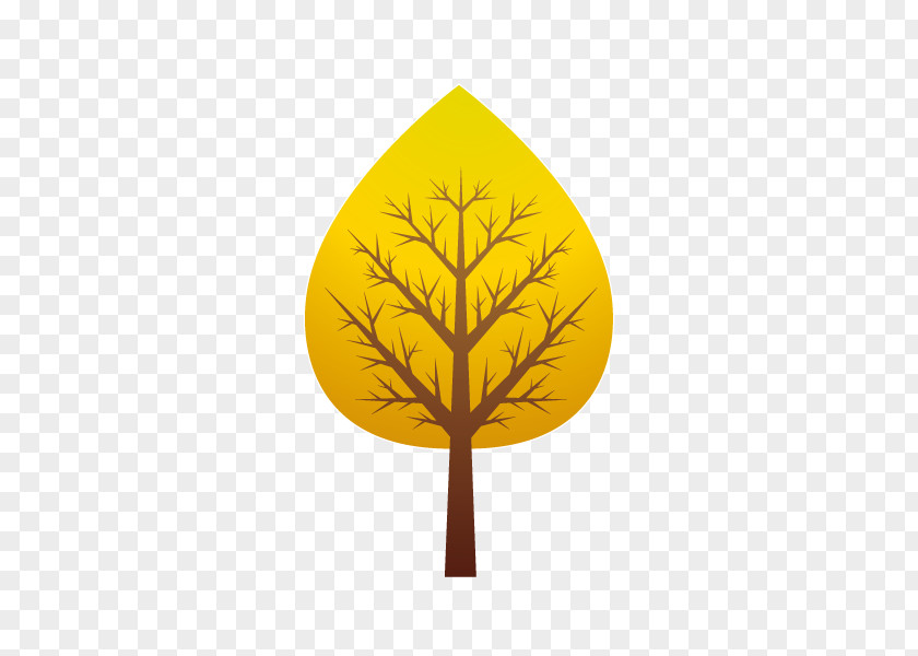 Autumn Tree Mural PNG
