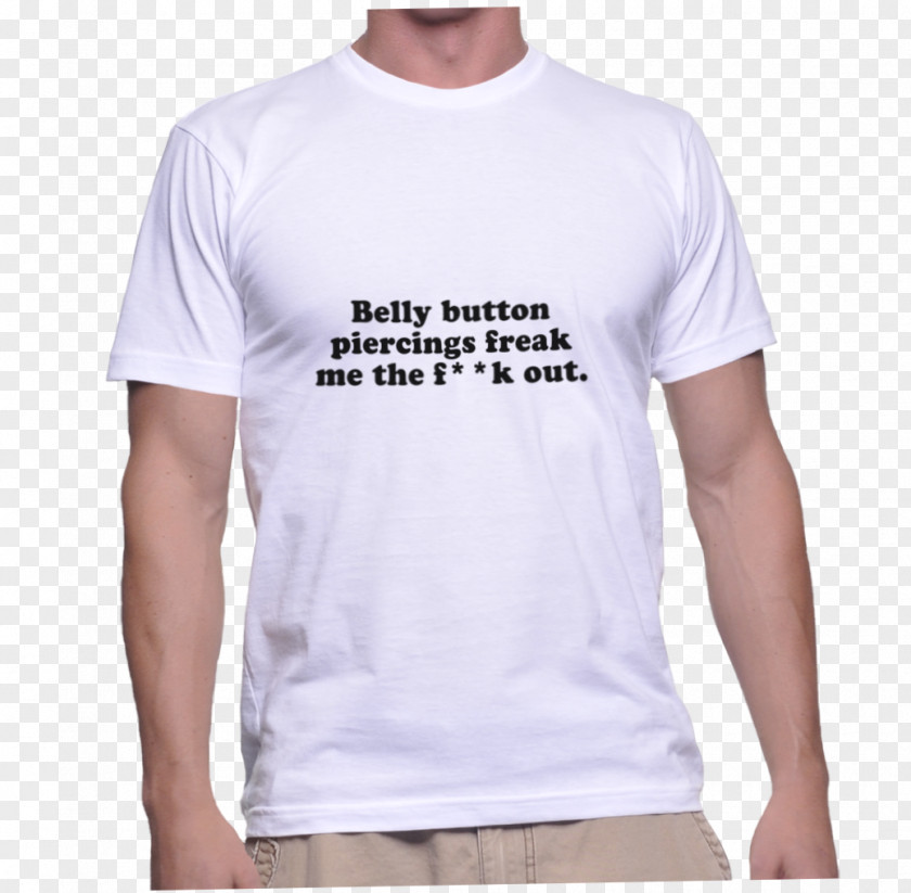 Belly Button Piercing Printed T-shirt Clothing Online Shopping PNG