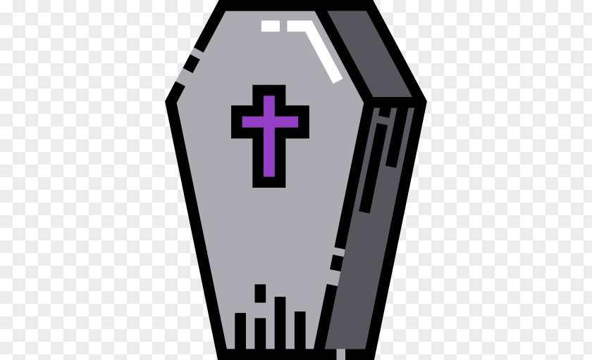 Cemetery Coffin Icon PNG