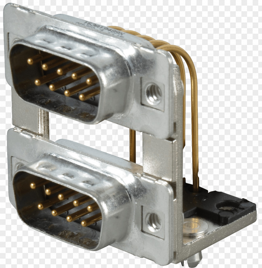D-subminiature Electrical Connector 9P Male Computer Hardware PNG