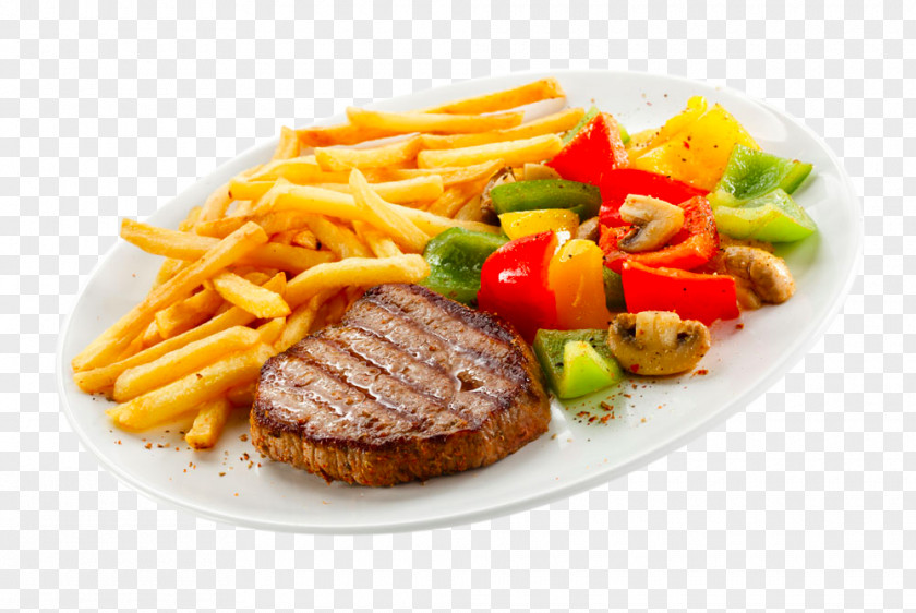 Love Breakfast French Fries Beefsteak Steak Frites PNG