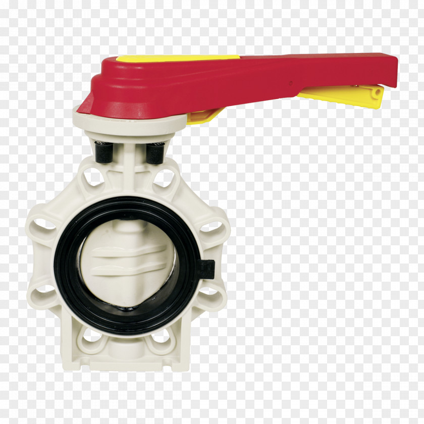 Seal Butterfly Valve Plastic Polypropylene Polyvinylidene Fluoride PNG