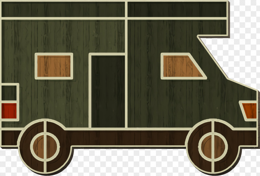 Travel Icon Caravan Transport PNG