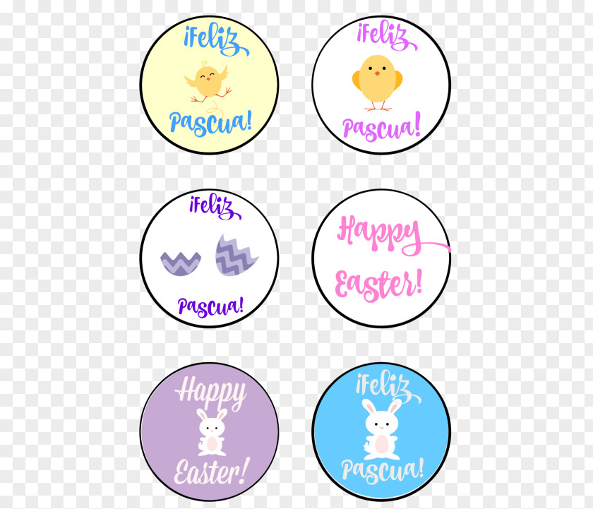 Easter Cascarón Egg Cupcake Craft PNG