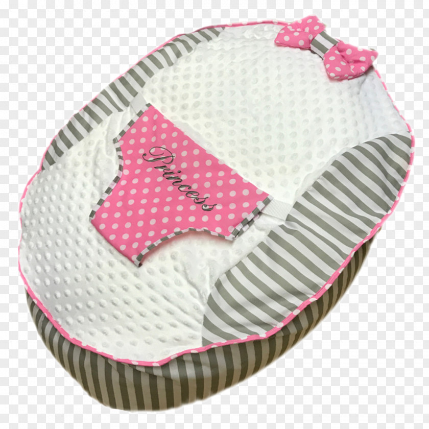 STRIPES AND DOTS Textile Shoe Pink M PNG