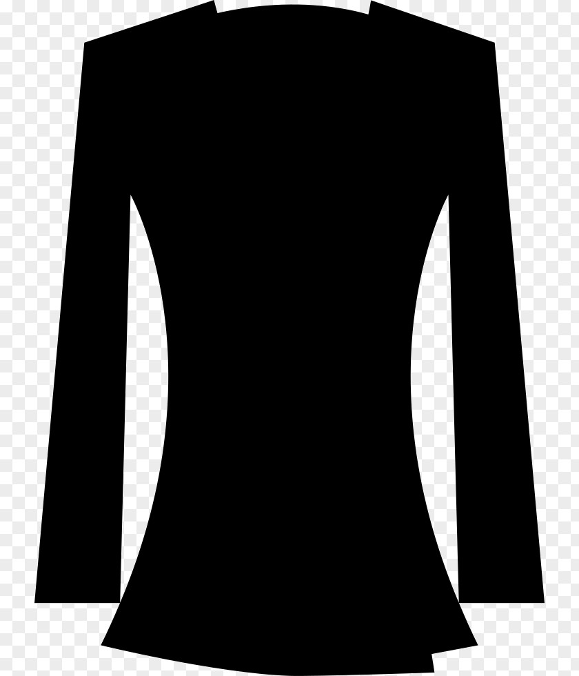 T-shirt Long-sleeved Shoulder Dress PNG