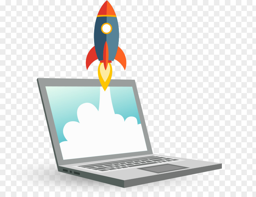 Business Startup Company Rocket Launch Web Development PNG