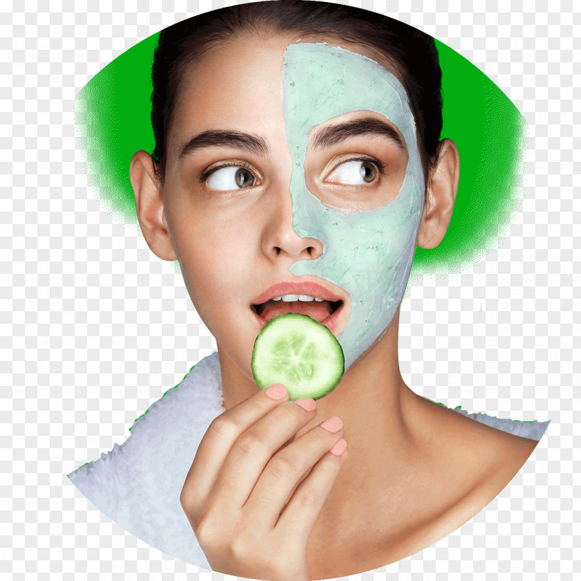 Cucumber Seaweed Soup Skin Permanent Makeup Hautalterung Mask Face PNG