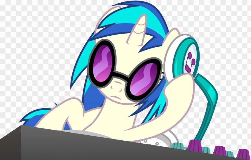 Dj Pon3 Derpy Hooves Scratching Disc Jockey Phonograph Record Turntablism PNG