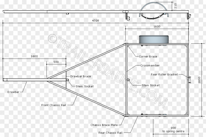 Draw Bar Box Floor Plan Line PNG