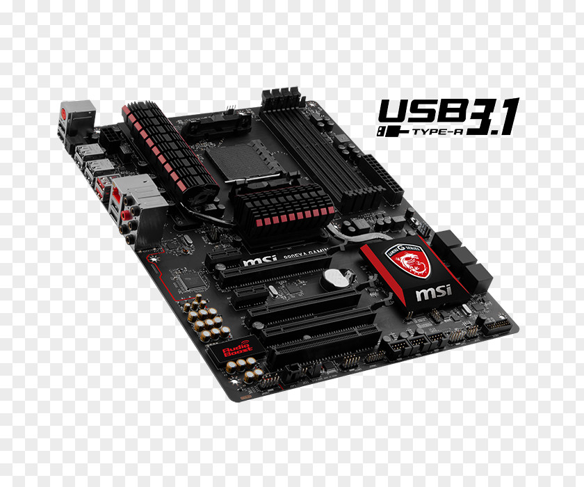 Intel Motherboard AMD 900 Chipset Series Socket AM3+ MSI PNG