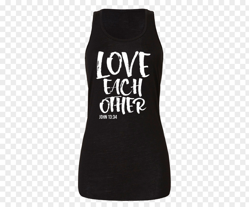 Love Each Other Gilets T-shirt Active Tank M Sleeveless Shirt PNG