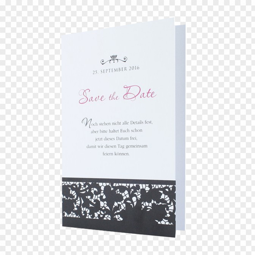Save The Date Wedding Invitation RSVP Black Map PNG