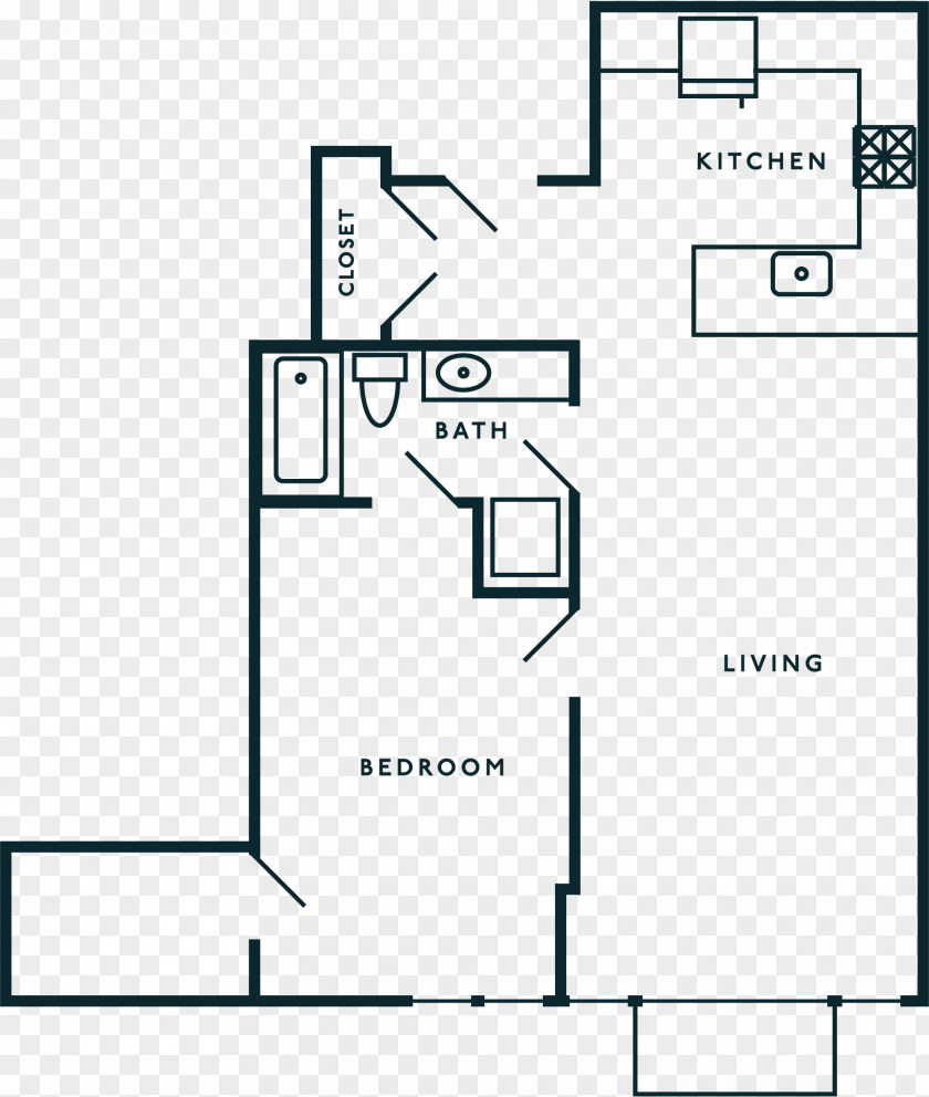 Design Floor Plan Line PNG