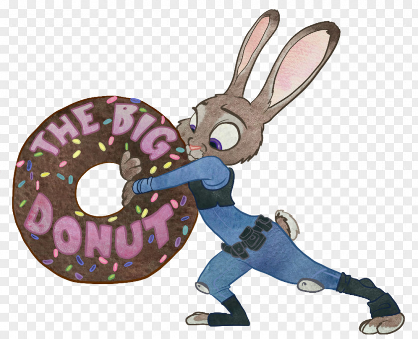 Rabbit Lt. Judy Hopps Officer Clawhauser Nick Wilde Donuts PNG