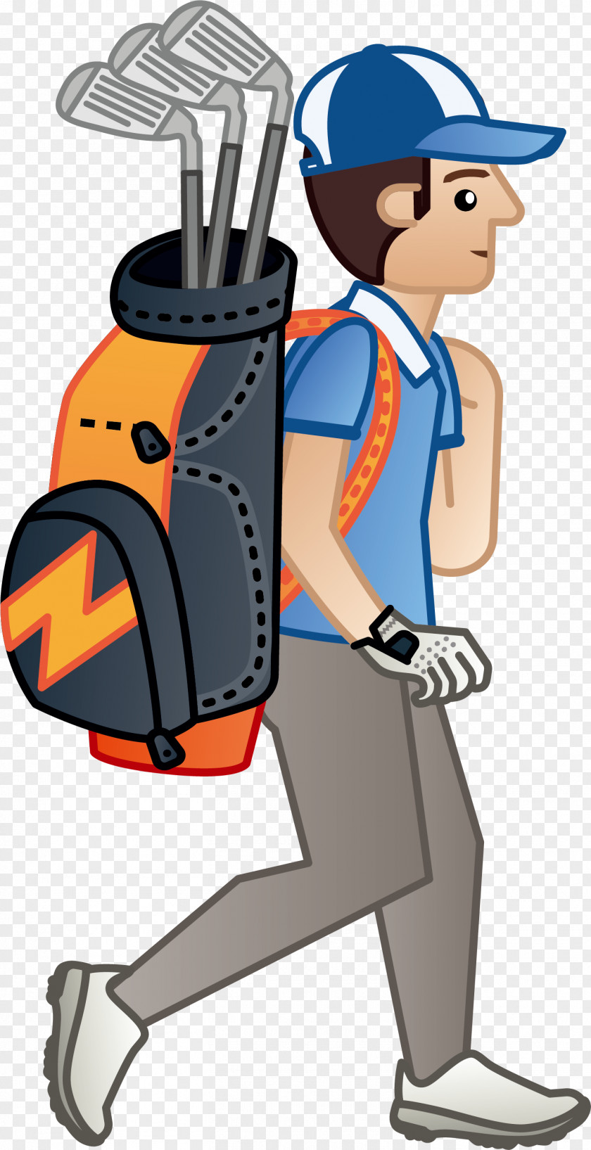 Someone Who Plays Golf Golfer Clip Art PNG