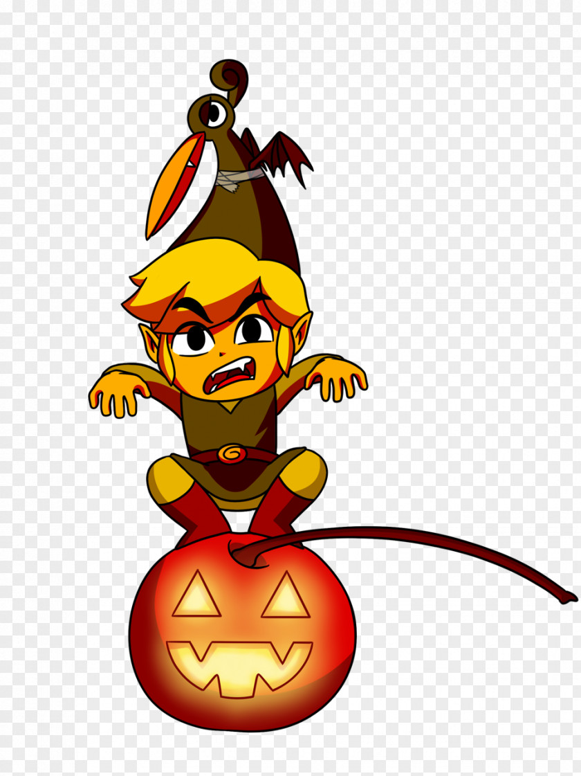 The Legend Of Zelda Pumpkin Cartoon Jack-o'-lantern PNG
