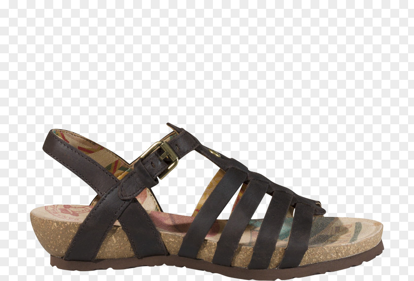 Brown Grass Slide Sandal Shoe PNG
