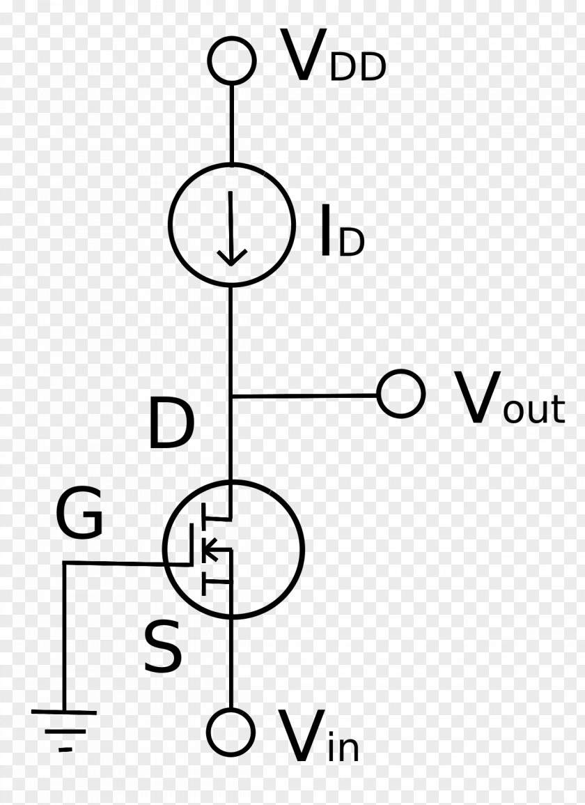 Common Gate Field-effect Transistor Source Drain FET Amplifier PNG
