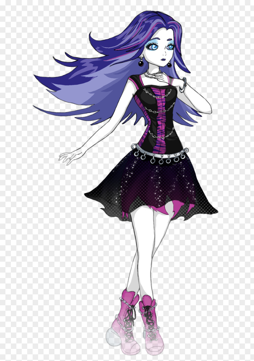 Doll Spectra Vondergeist Monster High Ghoul Drawing PNG