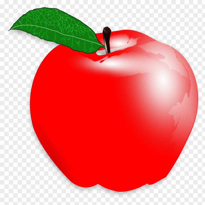 Fruit Apple Red Plant Food PNG