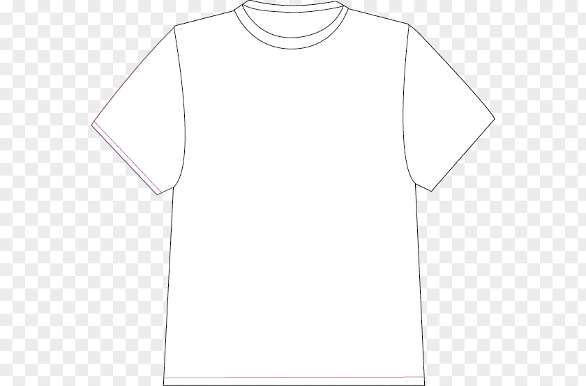 Hand-painted T-shirts Blank Templates T-shirt Shoulder White Sleeve Collar PNG