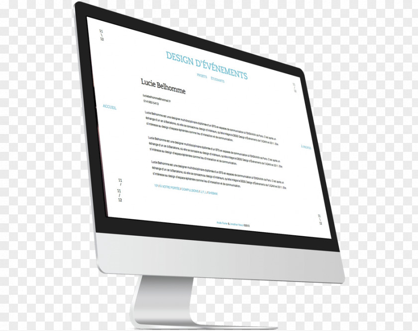 Imac Web Development Design Digital Marketing Page PNG