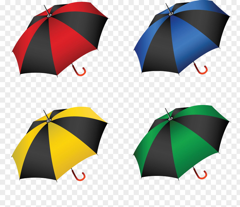 Umbrella In The World. Clip Art PNG