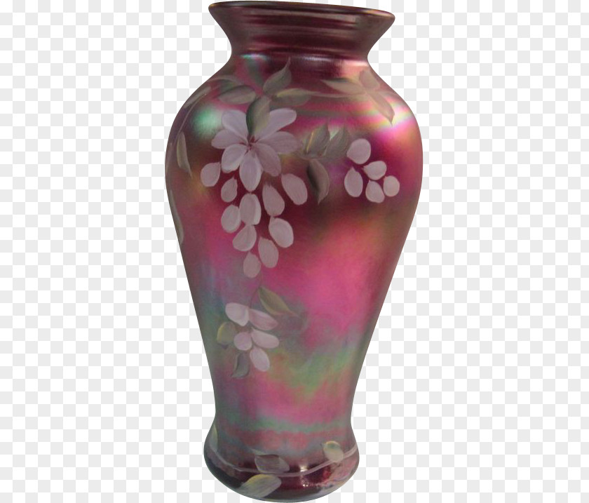 Vase Fenton Art Glass Company Burmese PNG