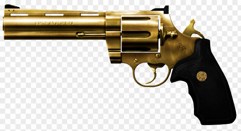 Weapon Gold Gun Firearm Pistol PNG