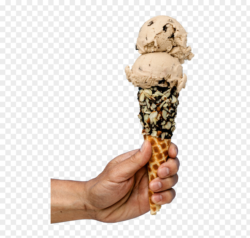 Ice Cream Gelato Chocolate Cones PNG